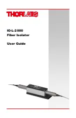 THORLABS IO-L-2000 User Manual preview