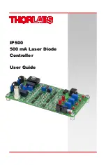 THORLABS IP500 User Manual preview