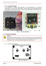 Предварительный просмотр 14 страницы THORLABS KIM001 User Manual