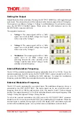 Предварительный просмотр 8 страницы THORLABS LCC25 Operating Manual