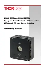 THORLABS LDM56 Operating Manual предпросмотр