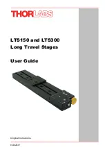 THORLABS LTS150 User Manual preview