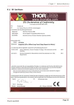 Preview for 61 page of THORLABS LTS150 User Manual