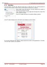 Preview for 25 page of THORLABS M2MS Operating Manual