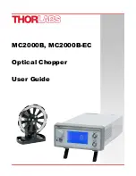 Preview for 1 page of THORLABS MC2000B User Manual