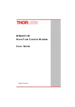 Предварительный просмотр 1 страницы THORLABS MNA601/IR User Manual