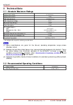 Предварительный просмотр 6 страницы THORLABS MTD415T Datasheet