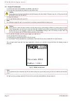 Preview for 14 page of THORLABS NanoTrak KNA-IR Apt User Manual