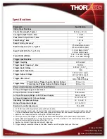 Preview for 2 page of THORLABS NPL52B Quick Start Manual