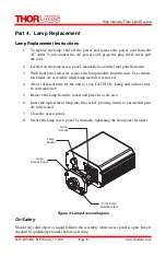 Предварительный просмотр 8 страницы THORLABS OSL1 Operating Manual