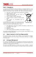 Предварительный просмотр 10 страницы THORLABS OSL1 Operating Manual