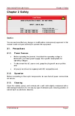 Preview for 4 page of THORLABS OSL2 User Manual