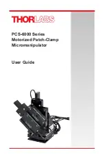 THORLABS PCS-6000 Series User Manual предпросмотр