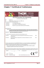 Preview for 13 page of THORLABS PDA10A User Manual