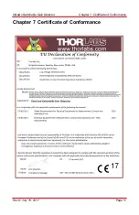 Preview for 13 page of THORLABS PDA10CS User Manual