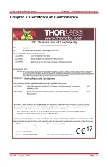 Preview for 13 page of THORLABS PDA36A User Manual