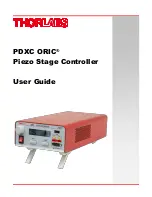 Preview for 1 page of THORLABS PDXC ORIC User Manual