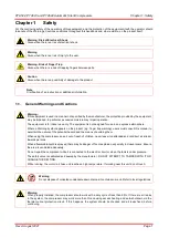 Предварительный просмотр 3 страницы THORLABS PTA522 Operating Manual