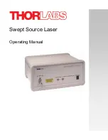 Предварительный просмотр 1 страницы THORLABS SL1325-P16 Operating Manual