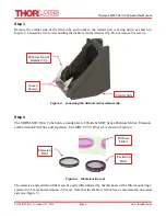 Предварительный просмотр 4 страницы THORLABS Thorlabs MDFM-MF2 Assembly Manual