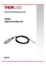 Preview for 1 page of THORLABS TSP-TH Operation Manual