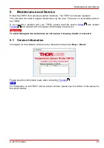 Preview for 31 page of THORLABS TSP-TH Operation Manual