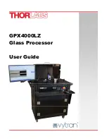 THORLABS Vytran GPX4000LZ User Manual preview