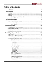 Preview for 3 page of THORLABS WFS150 Operation Manual