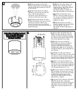 Предварительный просмотр 3 страницы Thorn 96239822 Manual