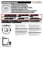 Предварительный просмотр 1 страницы Thorn 96239828 Manual