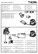 Предварительный просмотр 1 страницы Thorn CRUZ 240WW 1X26W TC-DEL HF Installation Instructions Manual