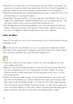 Preview for 36 page of Thorne & Derrick ecom Tab-Ex 01 DZ1 Manual