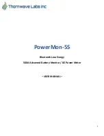 Предварительный просмотр 1 страницы Thornwave Labs PowerMon-5S User Manual