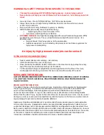 Preview for 12 page of ThoroughClean D10M-36H Operator'S Manual