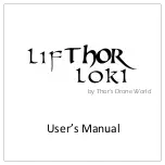 Thor’s Drone World LIFTHOR LOKI User Manual preview