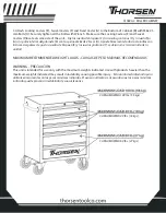 Preview for 3 page of Thorsen 413890-C User Manual