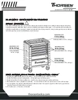 Preview for 2 page of Thorsen 413930 PW User Manual