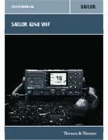 Preview for 1 page of Thrane&Thrane SAILOR 6248 VHF User Manual