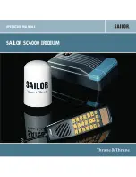 Thrane&Thrane Sailor SC4000 IRIDIUM Operation Manual preview