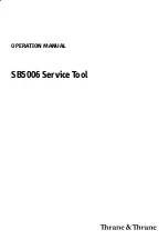 Thrane&Thrane SB5006 Operation Manual предпросмотр