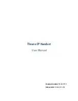 Preview for 3 page of Thrane&Thrane Thrane IP Handset User Manual