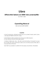 Thrax Audio Libra Operating Manual preview