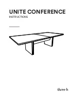 three h UNITE CONFERENCE Instructions preview