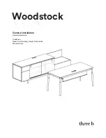 Preview for 1 page of three h Woodstock Instructions Manual