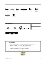 Preview for 3 page of three h Woodstock Instructions Manual