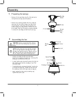 Preview for 5 page of Three Sixty Kensington DC KEN720BLED Owner'S Instruction Manual