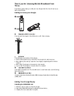 Preview for 1 page of Three E3256 Quick Start Manual