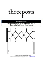 threeposts DD-QHB4250-1CR Product Instructions preview