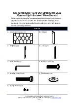 Preview for 2 page of threeposts DD-QHB4250-1CR Product Instructions