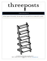 threeposts TRT-LS-1OAK Manual предпросмотр